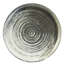 SWIRL COUPE PLATE 21CM PORLAND ENIGMA 8 1/4inch