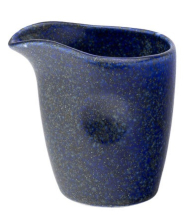 UTOPIA GRANITE BLUE SAUCE JUG 3inch (7.5CM) 4.5OZ (13CL)