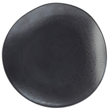 UTOPIA VITRIFIED PORCELAIN NERO PLATE 10inch