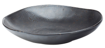 UTOPIA VITRIFIED PORCELAIN NERO COUPE BOWL 9.6inch