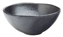 UTOPIA VITRIFIED PORCELAIN NERO BOWL 5.1inch