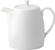 UTOPIA ANTON BLACK FINE CHINA TEAPOT 28OZ