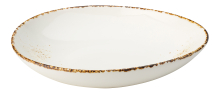 UTOPIA VITRIFIED PORCELAIN CREAM UMBRA COUPE BOWL 10.2inch