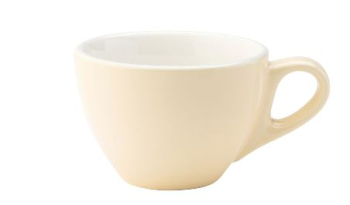 UTOPIA SUPER VITRIFIED PORCELAIN BARISTA CREAM MIGHTY CUP 12.3OZ