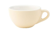 UTOPIA SUPER VITRIFIED PORCELAIN BARISTA CREAM CAPPUCCINO CUP 7OZ