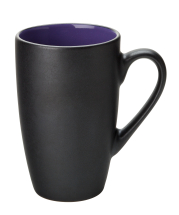 UTOPIA SUPER VITRIFIED PORCELAIN BARISTA INDIGO MUG 11.3OZ