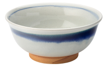 UTOPIA VITRIFIED PORCELAIN HORIZON FOOTED BOWL 7.3inch