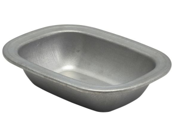 GENWARE VINTAGE STEEL PIE DISH 12.3OZ