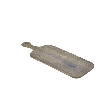 GENWARE MELAMINE WOOD EFFECT RECTANGULAR PADDLE BOARD 20.9X7.9Inch