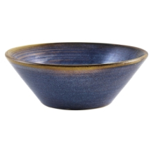 GENWARE TERRA PORCELAIN AQUA BLUE CONICAL BOWL 10.9OZ