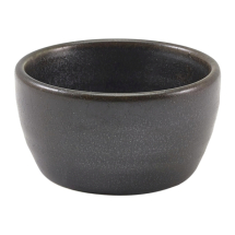 GENWARE TERRA PORCELAIN BLACK RAMEKIN 2.5OZ