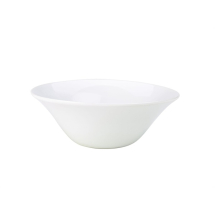 GENWARE WHITE PORCELAIN SALAD BOWL 17.3OZ