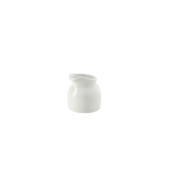 GENWARE WHITE PORCELAIN JUG 2.5OZ