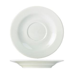 GENWARE PORCELAIN WHITE SAUCER 16CM/6.25Inch