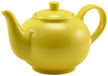 GENWARE PORCELAIN YELLOW TEAPOT 15.8OZ