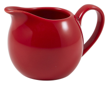 GENWARE PORCELAIN RED JUG 5OZ