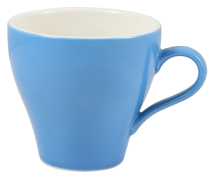 GENWARE PORCELAIN BLUE TULIP SHAPED CUP 3OZ