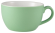 GENWARE PORCELAIN GREEN BOWL SHAPED CUP 6OZ