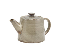 TERRA PORCELAIN GREY TEAPOT 50CL 17.6OZ X6 TP-PG50