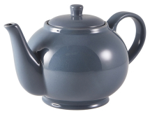 GENWARE PORCELAIN GREY TEAPOT 30OZ