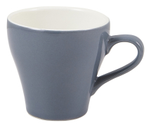 GENWARE PORCELAIN GREY TULIP SHAPED CUP 3OZ