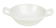 GENWARE WHITE PORCELAIN MINIATURE CASSEROLE DISH 3.5OZ