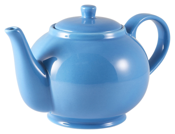 GENWARE PORCELAIN BLUE TEAPOT 30OZ