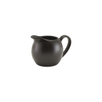 GENWARE PORCELAIN MATT BLACK JUG 5OZ