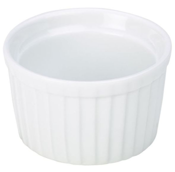 GENWARE WHITE PORCELAIN STACKING RAMEKIN 3OZ