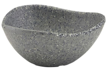 GREY GRANITE MELAMINE 2.5OZ TRIANGULAR RAMEKIN     X 24