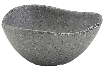 GREY GRANITE MELAMINE 2.5OZ TRIANGULAR RAMEKIN     X 24