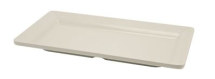 WHITE MELAMINE PLATTER GN1/3 32 X 17.5CM