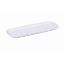 ROYAL GENWARE ELLIPSE PLATTER WHITE 27X10CM  X6