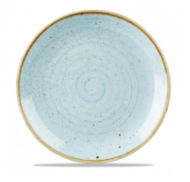 CHURCHILL SUPER VITRIFIED STONECAST DUCK EGG BLUE COUPE PLATE 8.5inch