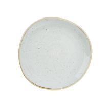 CH STONECAST BLUE ROUND TRACE PLATE 8 1/4inch X12 SDESOG81