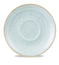 CHURCHILL SUPER VITRIFIED STONECAST DUCK EGG BLUE SAUCER 6.1inch