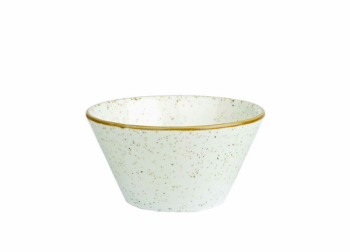 CHURCHILL SUPER VITRIFIED STONECAST BARLEY WHITE ZEST BOWL 12OZ