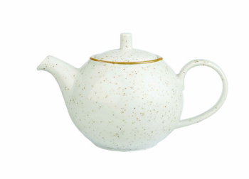 CHURCHILL SUPER VITRIFIED STONECAST BARLEY WHITE TEAPOT 15OZ