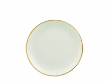 CHURCHILL SUPER VITRIFIED STONECAST BARLEY WHITE COUPE PLATE 10.3inch