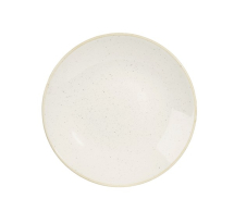 CHURCHILL SUPER VITRIFIED STONECAST BARLEY WHITE COUPE PLATE 9.8inch
