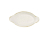 CHURCHILL SUPER VITRIFIED STONECAST BARLEY WHITE OVAL DISH 13.4OZ