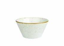 CHURCHILL SUPER VITRIFIED STONECAST BARLEY WHITE ZEST BOWL 12OZ