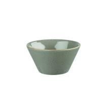 CHURCHILL SUPER VITRIFIED STONECAST PEPPERCORN GREY ZEST BOWL 12OZ