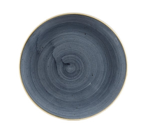 CHURCHILL SUPER VITRIFIED STONECAST BLUEBERRY COUPE PLATE 10.2inch