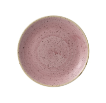 CHURCHILL SUPER VITRIFIED STONECAST PETAL PINK COUPE PLATE 6.5inch