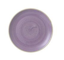 CHURCHILL STONECAST LAVENDER COUPE PLATE 10.2inch