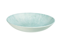 CHURCHILL SUPER VITRIFIED STUDIO PRINTS STONE AQUAMARINE COUPE BOWL 40OZ