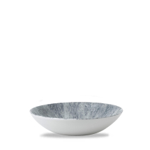 CHURCHILL SUPER VITRIFIED STUDIO PRINTS STONE PEARL GREY COUPE BOWL 15OZ