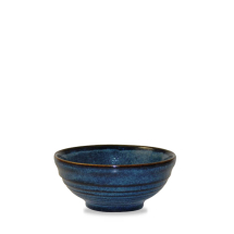 CHURCHILL SUPER VITRIFIED BIT ON THE SIDE SAPPHIRE SNACK BOWL 9.9OZ