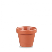 CHURCHILL SUPER VITRIFIED BIT ON THE SIDE PAPRIKA PLANT POT 2OZ